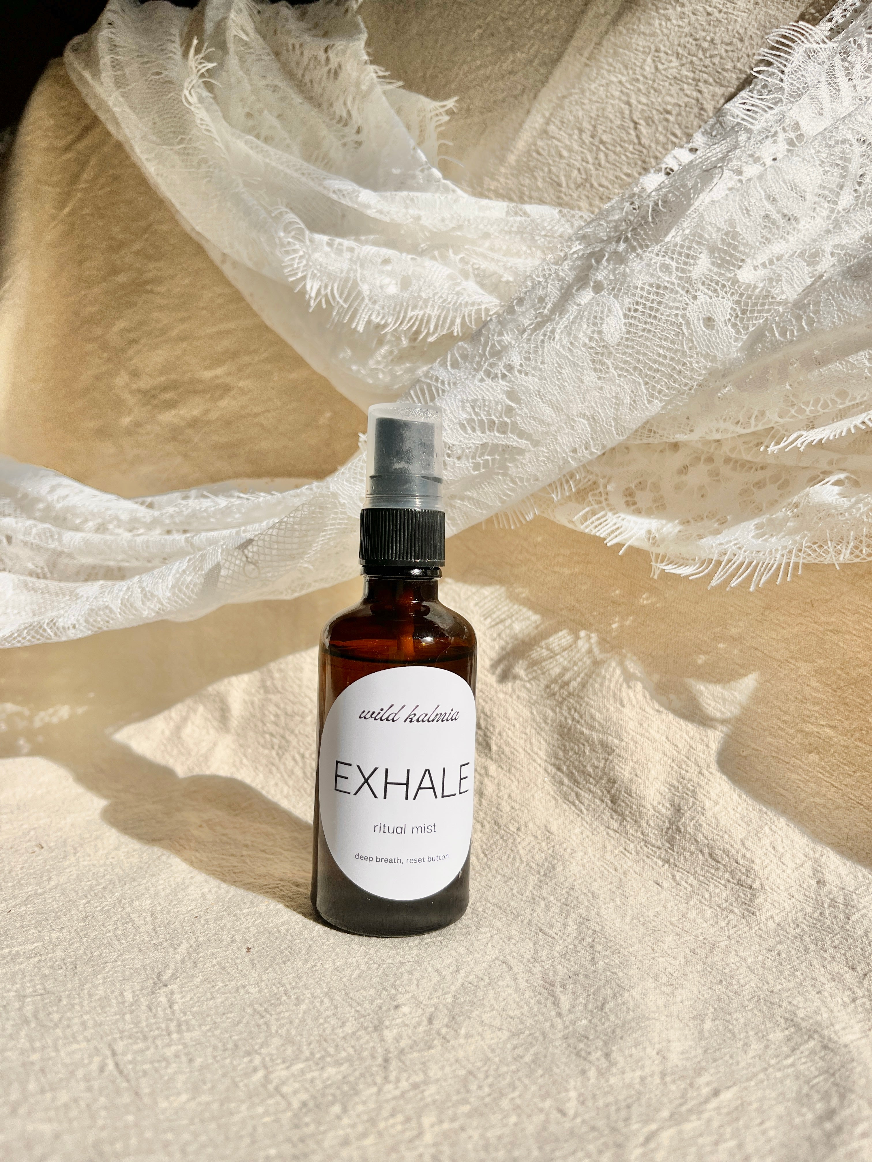 Exhale ritual mist: sweet orange, vanilla & sage