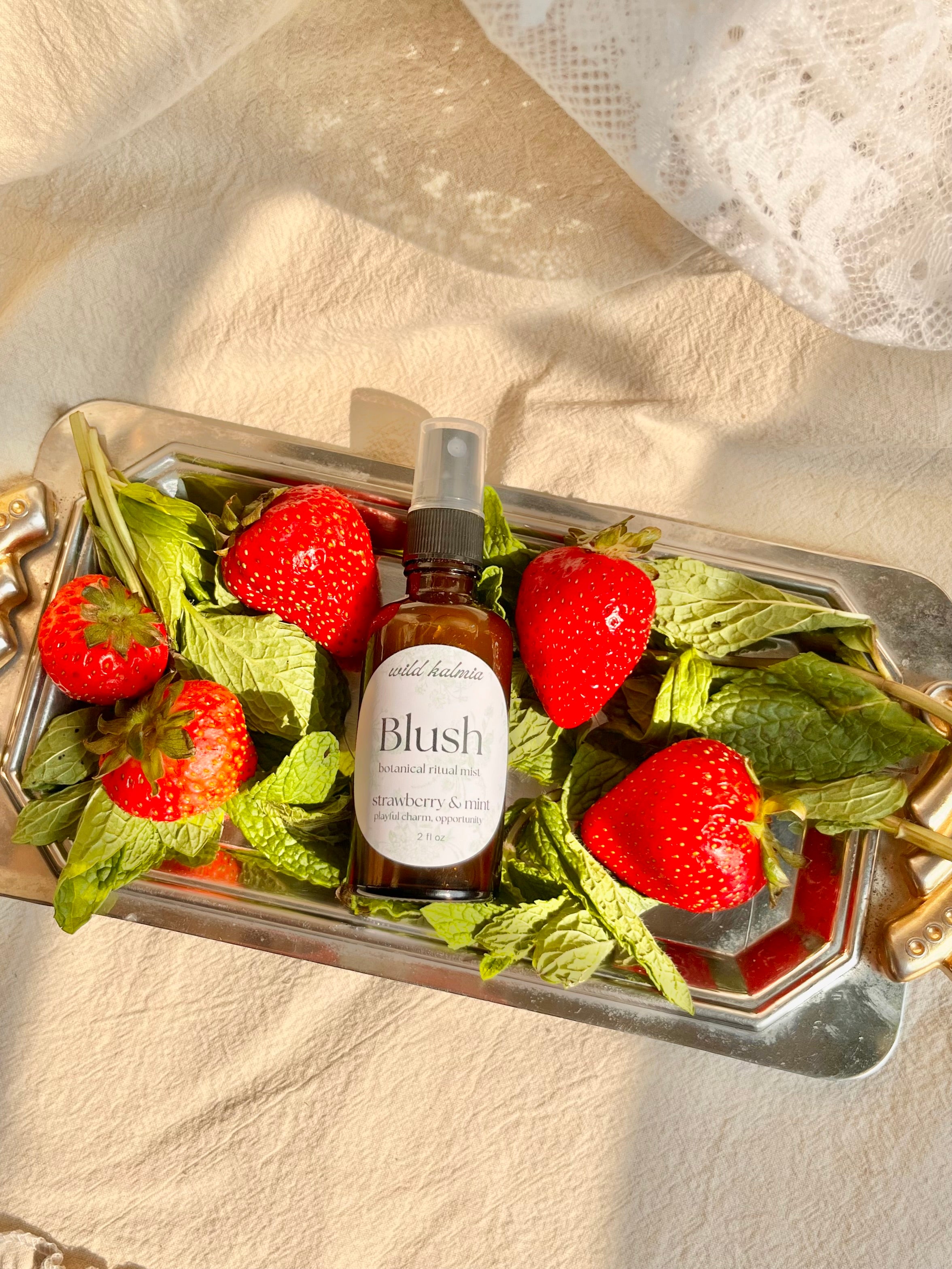 Blush ritual mist: playful charm, opportunity