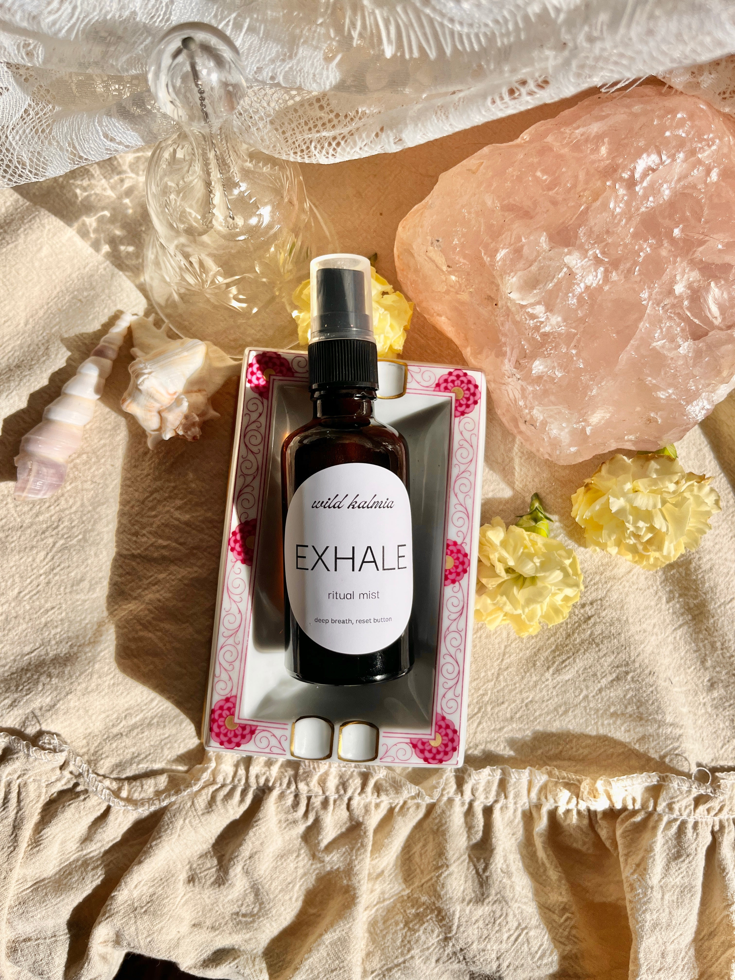 Exhale ritual mist: sweet orange, vanilla & sage