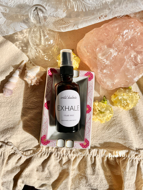 Exhale ritual mist: sweet orange, vanilla & sage