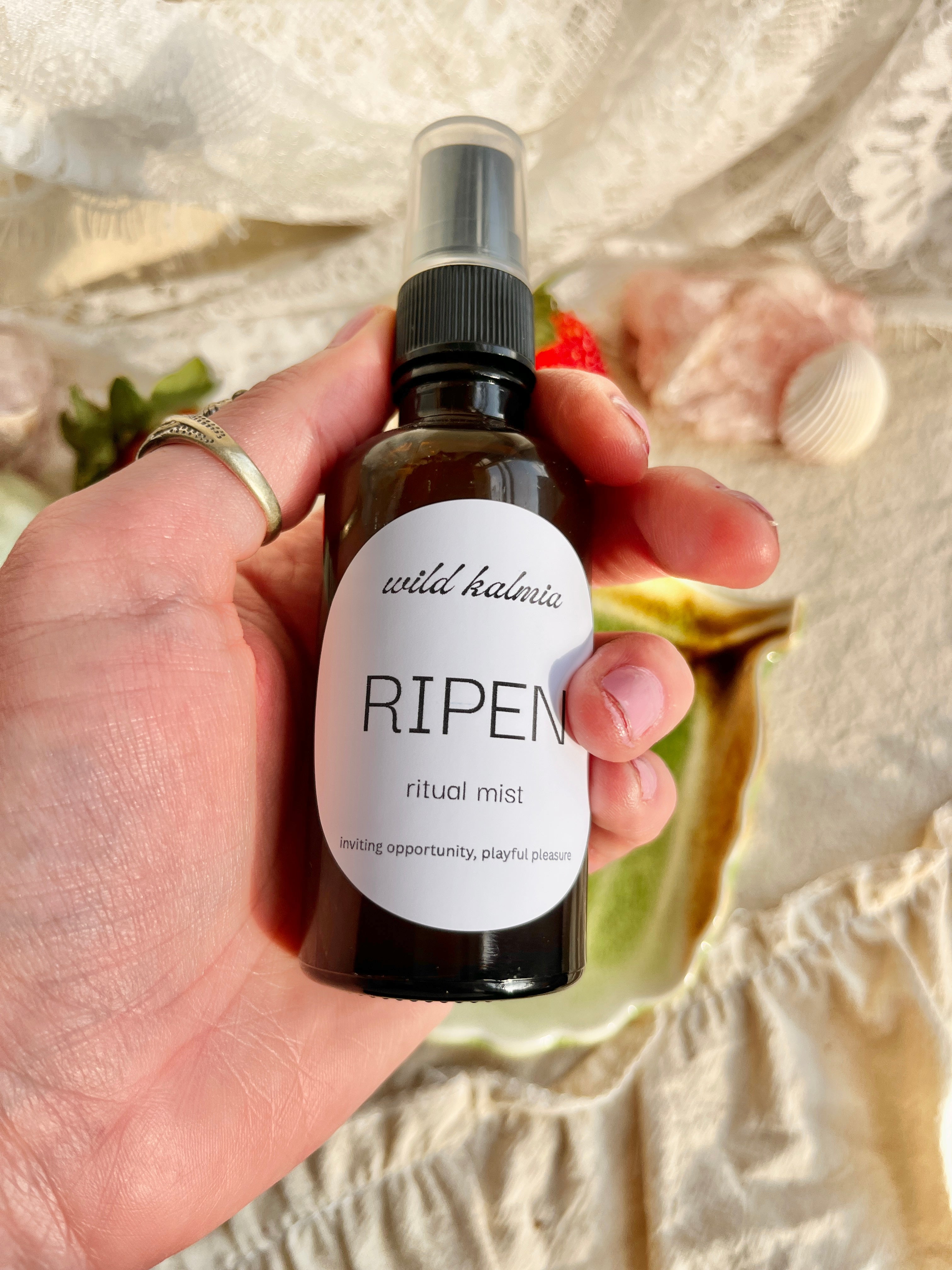 Ripen ritual mist: fresh strawberry and mint