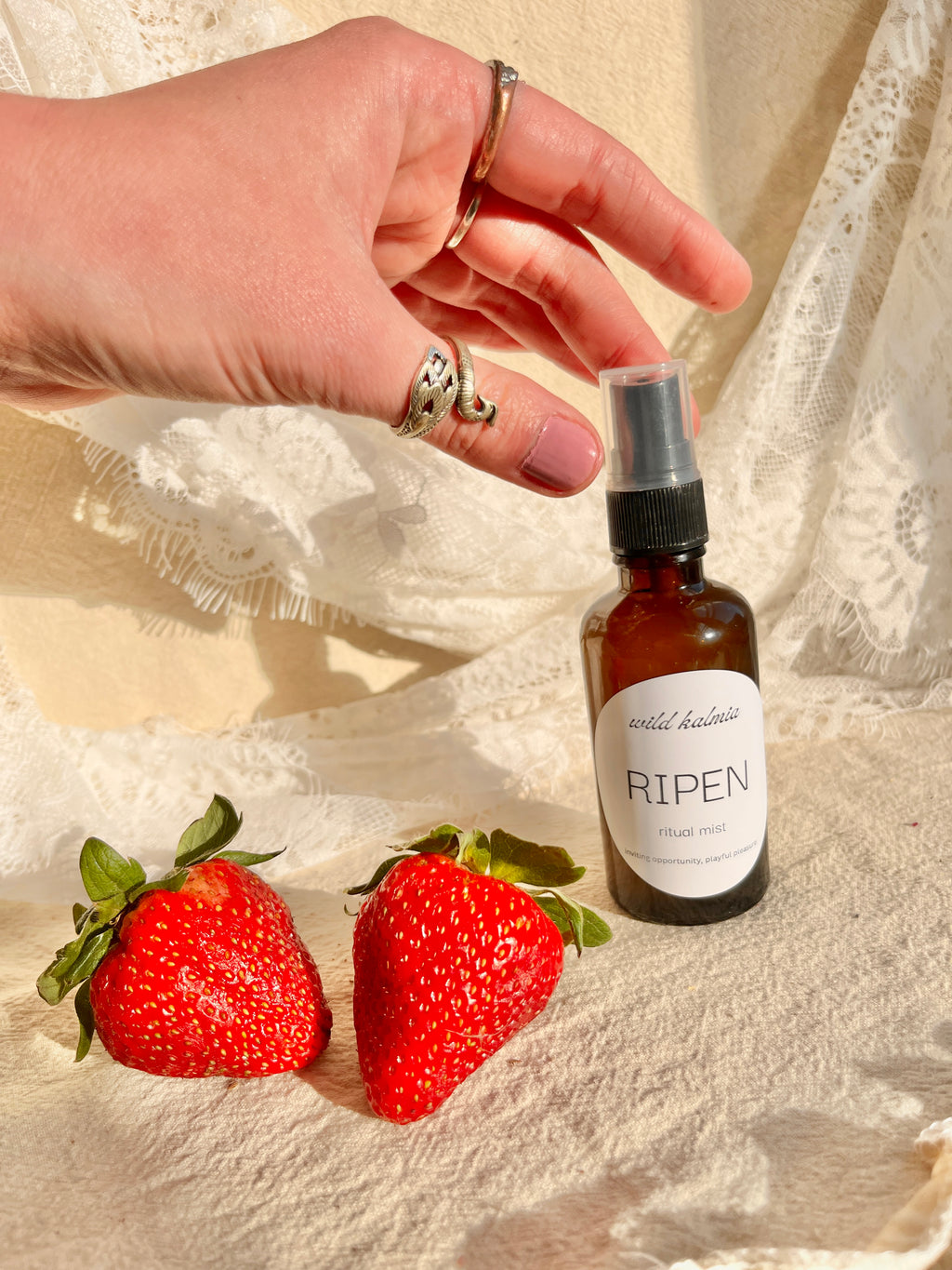 Ripen ritual mist: fresh strawberry and mint