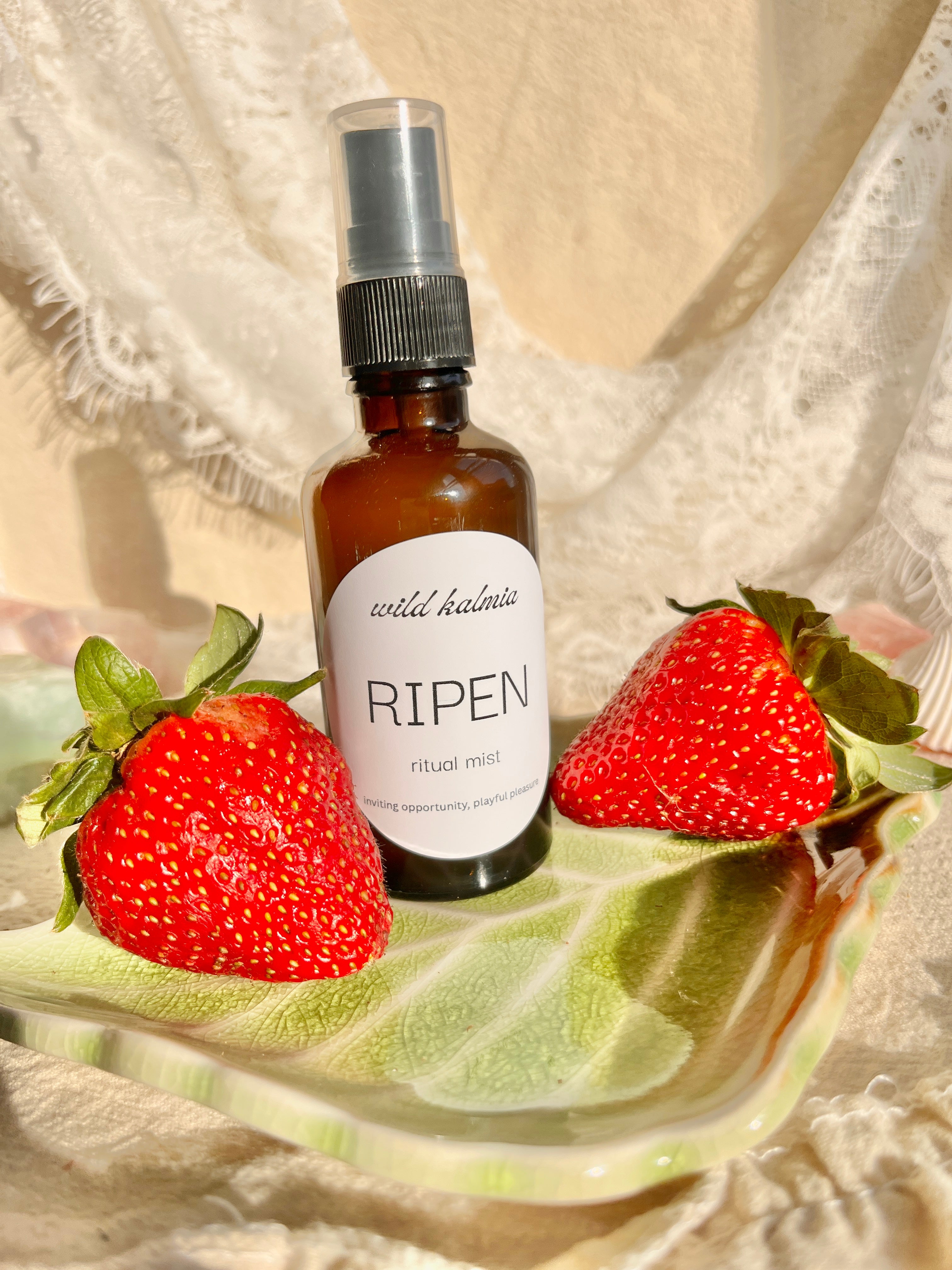Ripen ritual mist: fresh strawberry and mint