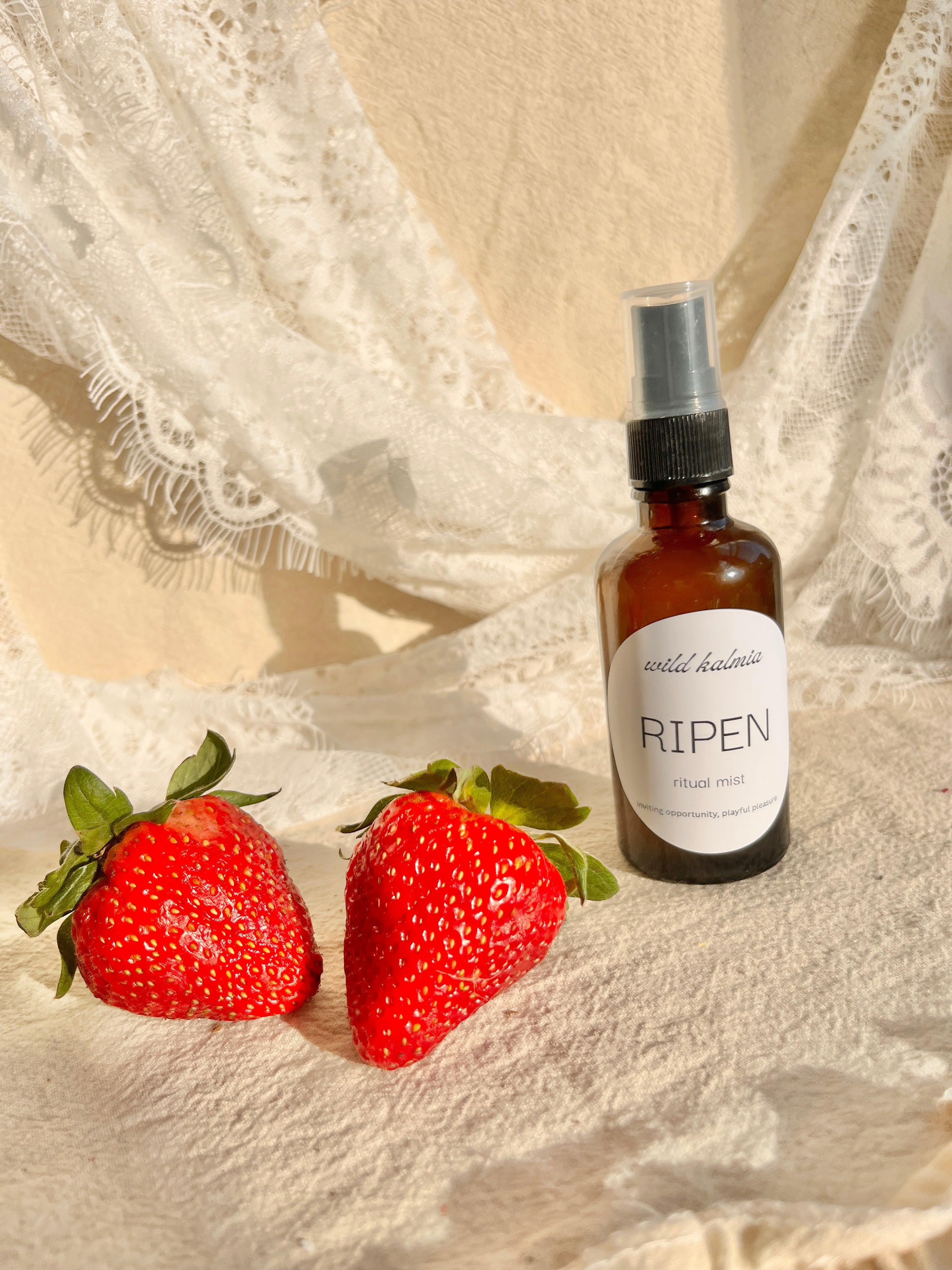 Ripen ritual mist: fresh strawberry and mint