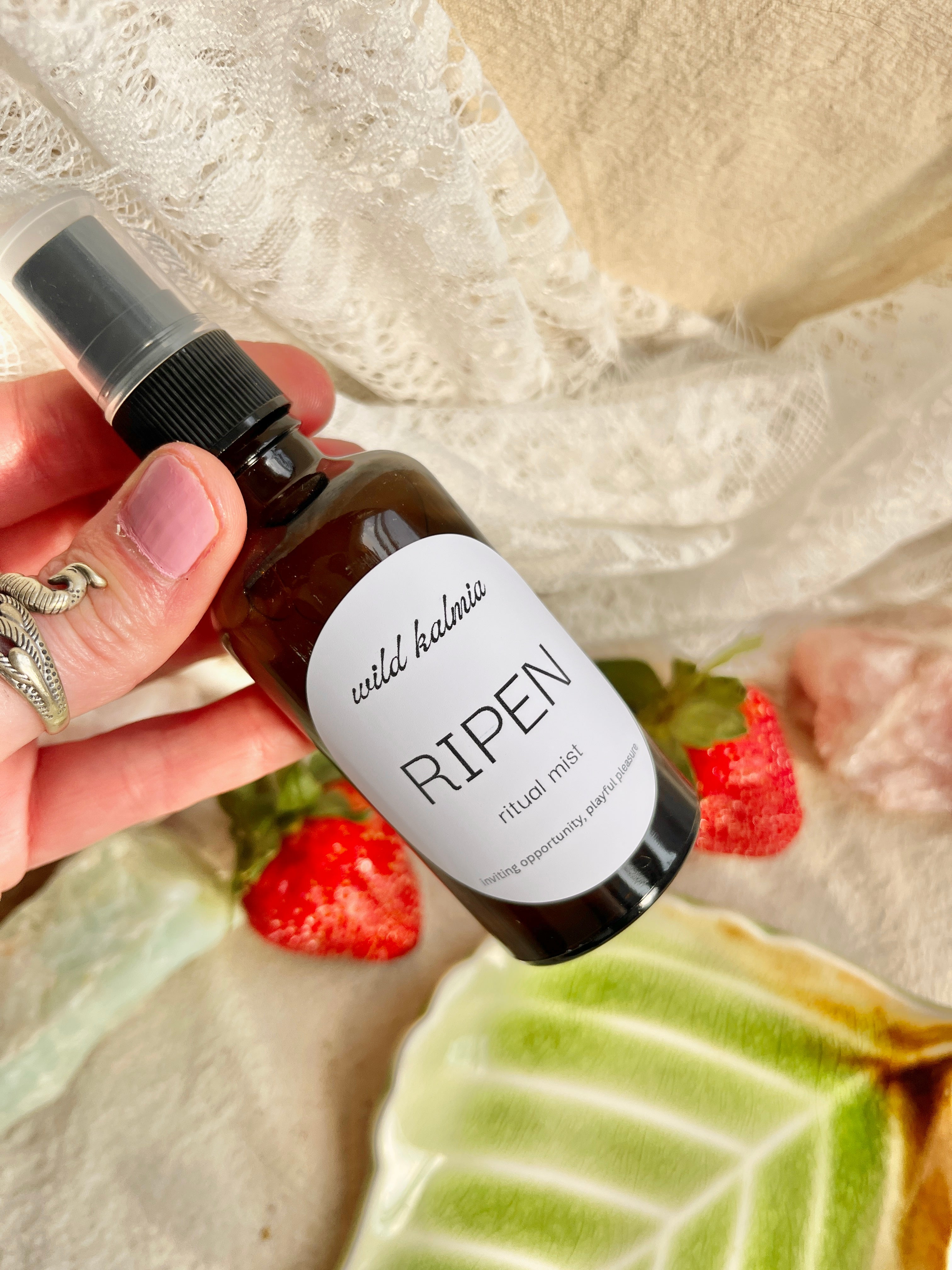 Ripen ritual mist: fresh strawberry and mint