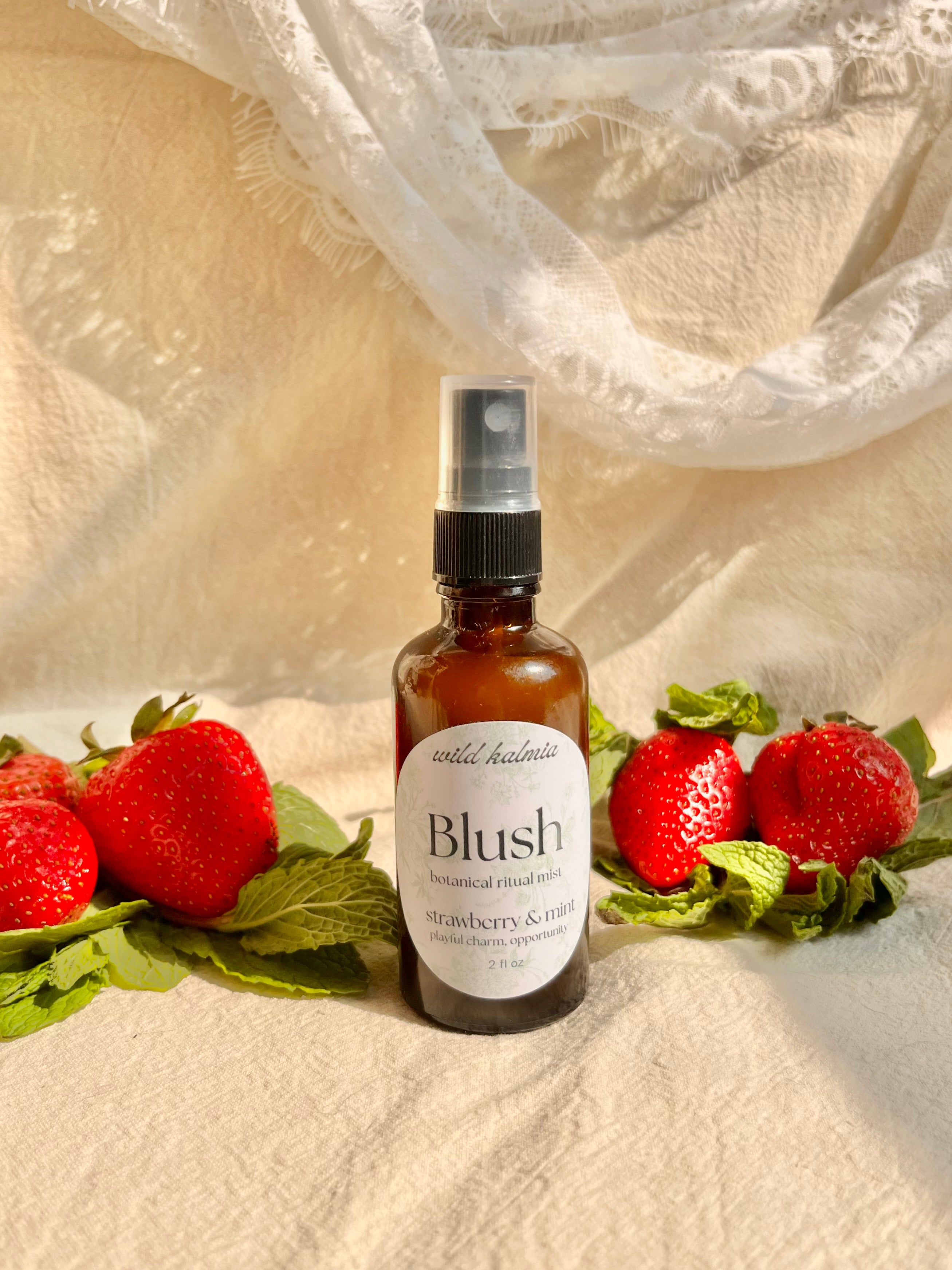 Blush ritual mist: playful charm, opportunity