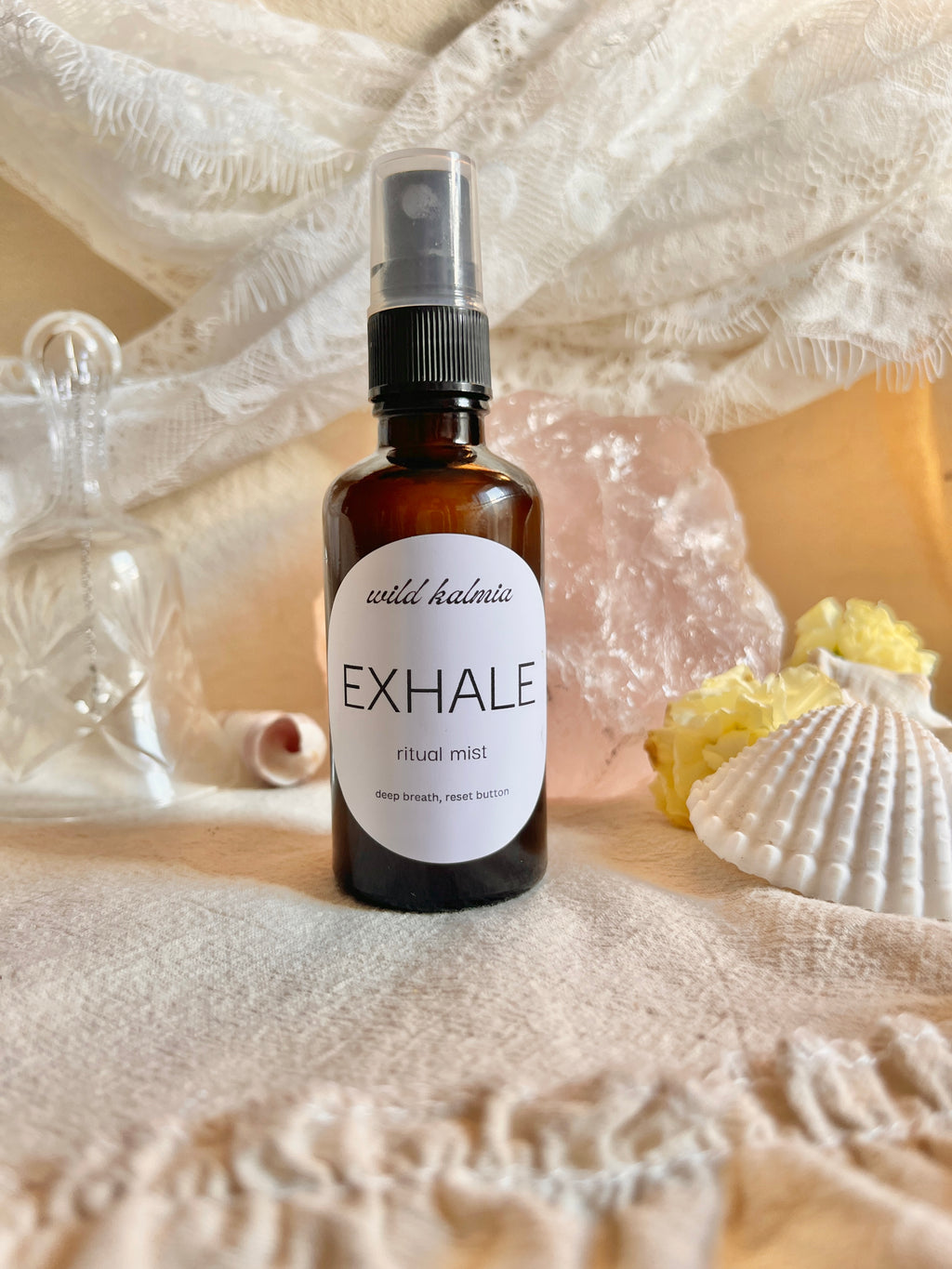 Exhale ritual mist: sweet orange, vanilla & sage